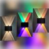 3 Colour Mode - Up Down 2+2 Indoor Outdoor Waterproof Elevation Light 4w 3in1 Action (Multi Colour, WARMWHITE & Both Mix) view 1