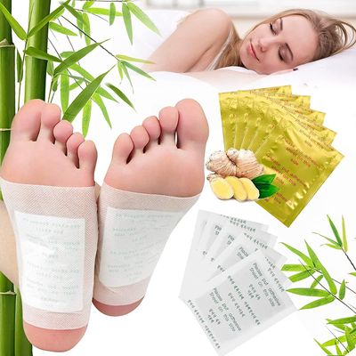 Dourmaa Organics Premium Detox Foot patches, Cleansing Toxin Remover Foot Pads, Pain Relief, Stress Relief Sleep Patch for Detoxification, For Men & Women (1BOXES = 10 Patches)