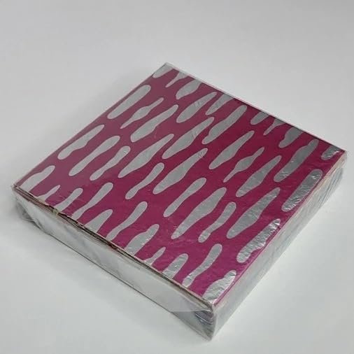Chocolate Pre Cut Aluminium Multi Colour Tiger Print Design Foil Wrappers Approx 200 Sheets 9 x 9 cm