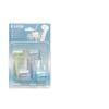 Inralimot 4 Pack Toothbrush Heads Dustproof Cover Compatible with Oral B, Pro 1000, 1500 Electric Toothbrush, Brush Protection Cover and Convenient Travel view 1