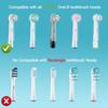Inralimot 4 Pack Toothbrush Heads Dustproof Cover Compatible with Oral B, Pro 1000, 1500 Electric Toothbrush, Brush Protection Cover and Convenient Travel view 4