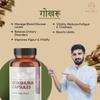 The Balance Ayurveda Gokshura Capsules Elevate Your Well-Being with Ayurveda | Ayush approved (60 Caps) view 3