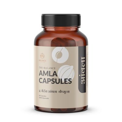 The Balance Ayurveda Amla Capsules Boost your Immunity with Amal's Ancient Power | AYUSH Approved