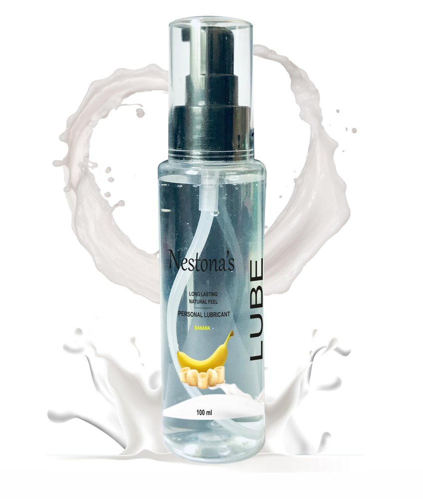 Nestona's Personal Lube | Unisex | 100 ml Water Base Gel | Banana Flavor | Glycerine Free