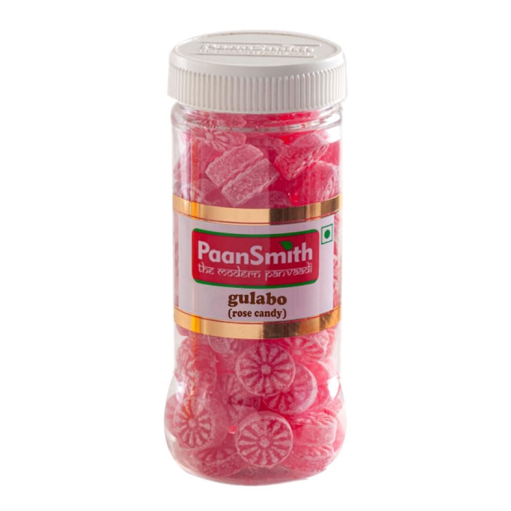 PAANSMITH GULABO (ROSE CANDY) 220g - CANDIES | CANDIES FOR KIDS & ADULTS | ROSE FLAVOUR | TOFFEES