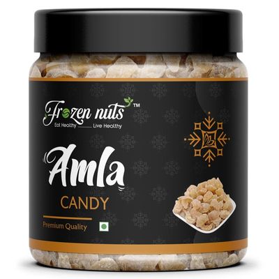 FROZEN NUTS Dry Amla Sweet Candy | Natural Sweet and Tangy Flavor Candy (900 Gm)