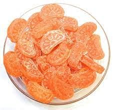 Desi RJ19 Lemor Fruit Candy Sugar Candy Flavored Khatti Mithi Goli Sugar Boiled Candy for Kids and adults (Orange candy, 500)