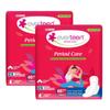 everteen sanitary pads XL 40 for Women, Enriched with Neem and Safflower, Rash Free Period Pads For Medium Flow, Locks Odour & Wetness - 2 Packs (40 Pads Each) view 1
