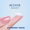 ACUVUE 2 - Two Week Reusable Contact Lenses (-0.75, Clear, Pack of 6 lenses) | From Johnson&Johnson view 3