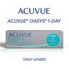 ACUVUE - Oasys 1-Day Daily Disposable Contact Lenses (-2.5, Clear, Pack of 30 lenses) | From Johnson&Johnson view 1