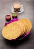 Pooja Creation Khakhra Crispy Roasted Diet-Friendly Ready to Eat Gujarati Snack Round Whole Wheat made with 100% Natural Ingredients, Weight- 200gm (Pani Puri) view 3