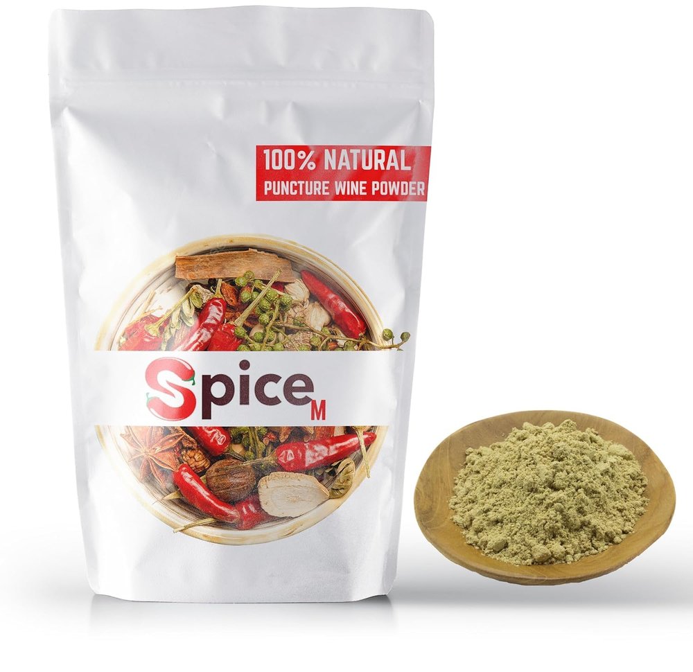 Spice- M, Sundried Palleru Kayalu Podi| Water Chestnuts | Gokshura |Puncture Vine |Tribulus Terrestris Seeds | Caltrops | Mexican sandbur | Texas sandbur | goathead - Grams (250)