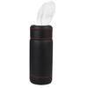 D'HIDES Car Tissue Paper Holder - Cylinder Tissue Box PU Leather Round Tissues Container Fit for Car and Van Cup, Car Cup Holder Car Tissues Box Round Container (Black) view 1