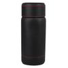 D'HIDES Car Tissue Paper Holder - Cylinder Tissue Box PU Leather Round Tissues Container Fit for Car and Van Cup, Car Cup Holder Car Tissues Box Round Container (Black) view 2