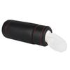 D'HIDES Car Tissue Paper Holder - Cylinder Tissue Box PU Leather Round Tissues Container Fit for Car and Van Cup, Car Cup Holder Car Tissues Box Round Container (Black) view 4