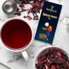 Botanical Sage- Hibiscus Flower Tea 30 Pyramid Teabags | Selected | Luxury Tea | Herbal Tea view 4
