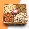 SFU E Com Dry Fruit Hamper Pack with Healthy Cashew, Almond, Pistachios & Raisin And Matki Diya | Premium Dry Fruit Hamper For Corporate Gifts, Family, Friends, New year | 296 view 1