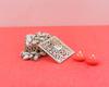 SFU E Com Dry Fruit Gift Hamper With Golden Box And Pistachios, 2Pcs. Red Candle | Ideal for Rakhi, Diwali and Festive Gifting | Dry Fruit Hamper For Corporate Gifts, Family, Friends, New year | 081 view 1