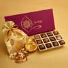 Choco-Dry Fruits Indulgence I Diwali Chocolates and Dryfruits Hamper I Ideal for Corporate Diwali Gifts for Employees, Clients, Family I Net wt: 240 gm view 1