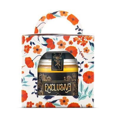 Honey All Day Gift Pack of Kashmir White Acacia Raw Honey ( 200 gms) | 100% Pure Natural, Cold Processed & Unprocessed Organic Honey | Ethically sourced from the forests of Kashmir | NMR Tested & Certified