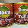 Nutsbread Cake Baking Ingredients Candied Whole Jumbo Red Coloured Glace Cherries 830g in Recyclable Tin (1 Tin) (Without Stem) view 3