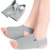 Arch support cushioned sole pads Foot protector for plantar fasciitis, Arch Relief heel fixation strap Standing work Running Mountaineering for both men and women (1 pair ) (S(8.25In-9.65In, Gray) view 1