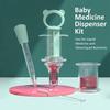 SNOWIE SOFT 4Pcs Dropper for Baby Medicine Syringe Medicine Pacifier Baby Medicine Dispenser Kit, Food Grade Oral Feeding Syringe and Dropper Set Feeder Dispenser for Infant for Medicine Water Juice view 2