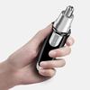 KB Nature Honey Electric Nose & Ear Hair Trimmer For Men & Women Dual-Edge Blades Painless Nose And Ear Hair Remover Trimmer Eyebrow Flawless Electronic (Black) view 1