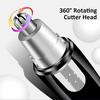 KB Nature Honey Electric Nose & Ear Hair Trimmer For Men & Women Dual-Edge Blades Painless Nose And Ear Hair Remover Trimmer Eyebrow Flawless Electronic (Black) view 4