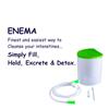 Mega Choice PVC Enema kit satvik 1500ml, 1 silicon tube, 2 nozzles, 1 clamp, 1 enema tube, with user manual view 2