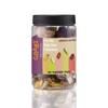Grabz-Crunchy Munching, Dehydrated,Air fried |No oil fried | No preservatives|,Only Sprinkled Olive oil and Herbs Jars (60 grams each) |Vegan friendly | Mix vegetable Chips (2 Jars) view 1