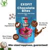 Exofit Chocolate with Crispy Bites-35 grams (Pack of 12) view 2