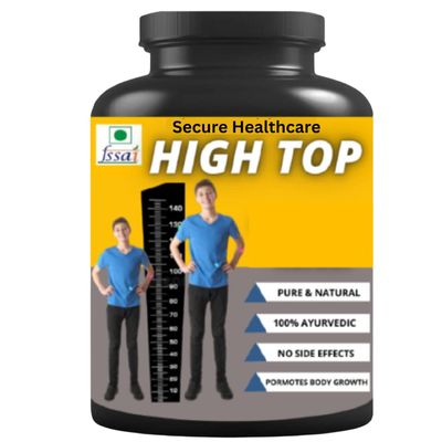 High Top | Height Increase Height Growth, | Height increce | ayrvedic | Capsule | (Pack Of 1)