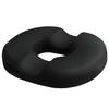 FAZISTA || Donut Pillow for Tailbone Pain Relief and Hemorrhoids, Donut Cushion for Pregnancy and After Surgery Sitting Relief, Seat Cushion for Desk Chair Mesh - Black | Pack of 1 view 1