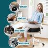 FAZISTA || Donut Pillow for Tailbone Pain Relief and Hemorrhoids, Donut Cushion for Pregnancy and After Surgery Sitting Relief, Seat Cushion for Desk Chair Mesh - Black | Pack of 1 view 4