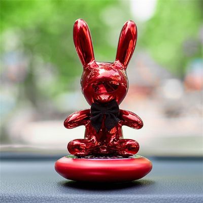 Arcanine Car Air Fresheners,Cute Cartoon Car Diffuser Outlet Fan Air Diffuser for Car Vent Perfume Automotive Decoration (13 * 9 CM) (RED - CHARM)