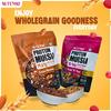 NUTS'MOR combo pack of Protein Muesli protein with goodness of jaggery and honey cocoa almonds & Protein Muesli Fruit 'N' Nut view 2