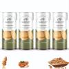 Munch Fit Jowar Sesame Oats Tahini Cookies | Egg Less Cookies Made with Desi Khand 125gm Pack of 4 | Healthy Multigrain Cookies | High Protein, Fiber Gluten Free | Natural Snack for Tea, Coffee & Kids view 1