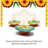 BayNut Diwali Premium Hampers for gifting with diwali card (A3) view 4