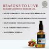 Buddha Natural Beard Growth Oil Serum - (25 ml) - Ayush Certified - For Fast and Long Thick Beard - Beard Oil - Beard Serum view 4