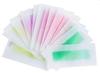 Ghelonadi 10 PCS Hair Removal Waxing Strips for Eyebrows Face Upper Lip Chin Facial Wax Strips for Home and Salon for Women and Girls view 4
