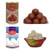 YUVRAJ Sweets Rasgulla 2 & Gulab Jamun 2 combo 4 pack (500 Gm x 4) view 4