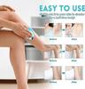 ELYMM Crystal Hair Remover Epilator - Nano-crystalline Dots Technology - Reusable Hair Removal Stone - Multicolour - Water Resistant view 4