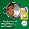 Amazon Brand - Presto! Dishwash Gel - 5 L (Lemon) (Pack of 2) view 2