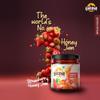 Eatopia Sugar Free Mixed Berry, Strawberry & Mulberry Honey Jam | 100% Pure & Natural | Healthy Jam for Kids & Adults | No Added Flavours & Preservatives | 70% Real Fruits & Wild Honey | Pack of 3-720g view 4