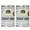 Food Essential Coconut Cream 800 ml. Pack of 2 (400 ml. each) 100% Pure & Thick view 1