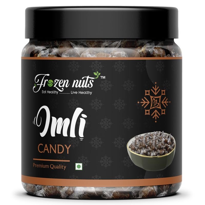 FROZEN NUTS Imli Candy |Natural Tamarind Sweet Candy | Sweet & Sour |Imli Candy Jar Pack (900g)