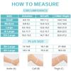 Athvibid Thigh High 20-30mmHg Compression Stocking, Compression Socks for Women & Men Circulation with Silicone Dot Band,Relieves muscle soreness, Beige1, Medium view 4