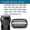 Gleway 32B Series 3 Shaver Replacement Head Fit For Braun Series 3 Shaver, 32B Foil & Cutter Replacement Head For Series 3 32B Model 3000S, 3010S, 3040S, 3050Cc, 3070Cc, 3080S, 3090Cc view 3