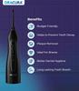 ORACURA Smart Water Flosser OC150 LITE with 150ml water tank capacity Black | Portable & Rechargeable | IPX7 Waterproof | 3 Modes & 8 Adjustable Water Pressure Settings | Flossing at Home and Travel | 365 Days Warranty view 2
